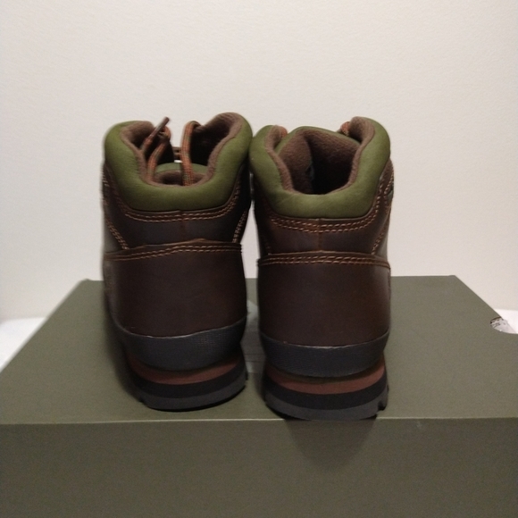 Timberland Euro Md Brown Leather Hiking Boots - Picture 11 of 14